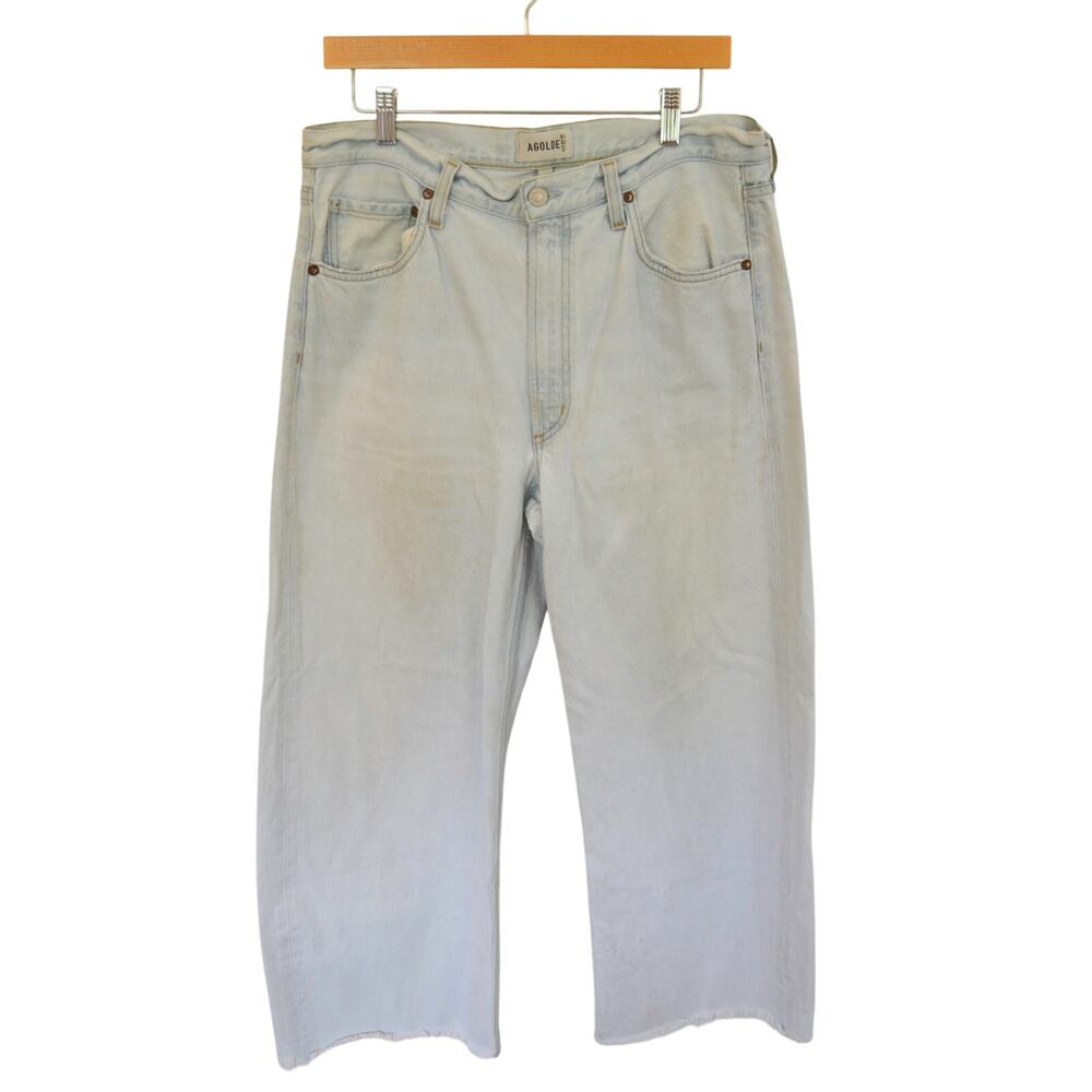 Agolde Low Curve Fray Jeans Size 30